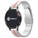 Bracelet acier fer Huawei Watch GT 3 Pro 43mm (argent/rouge)