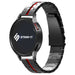 Bracelet acier fer Fossil Gen 6 44mm (noir/rouge)