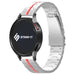 Bracelet acier fer Polar Grit X (argent/rouge)
