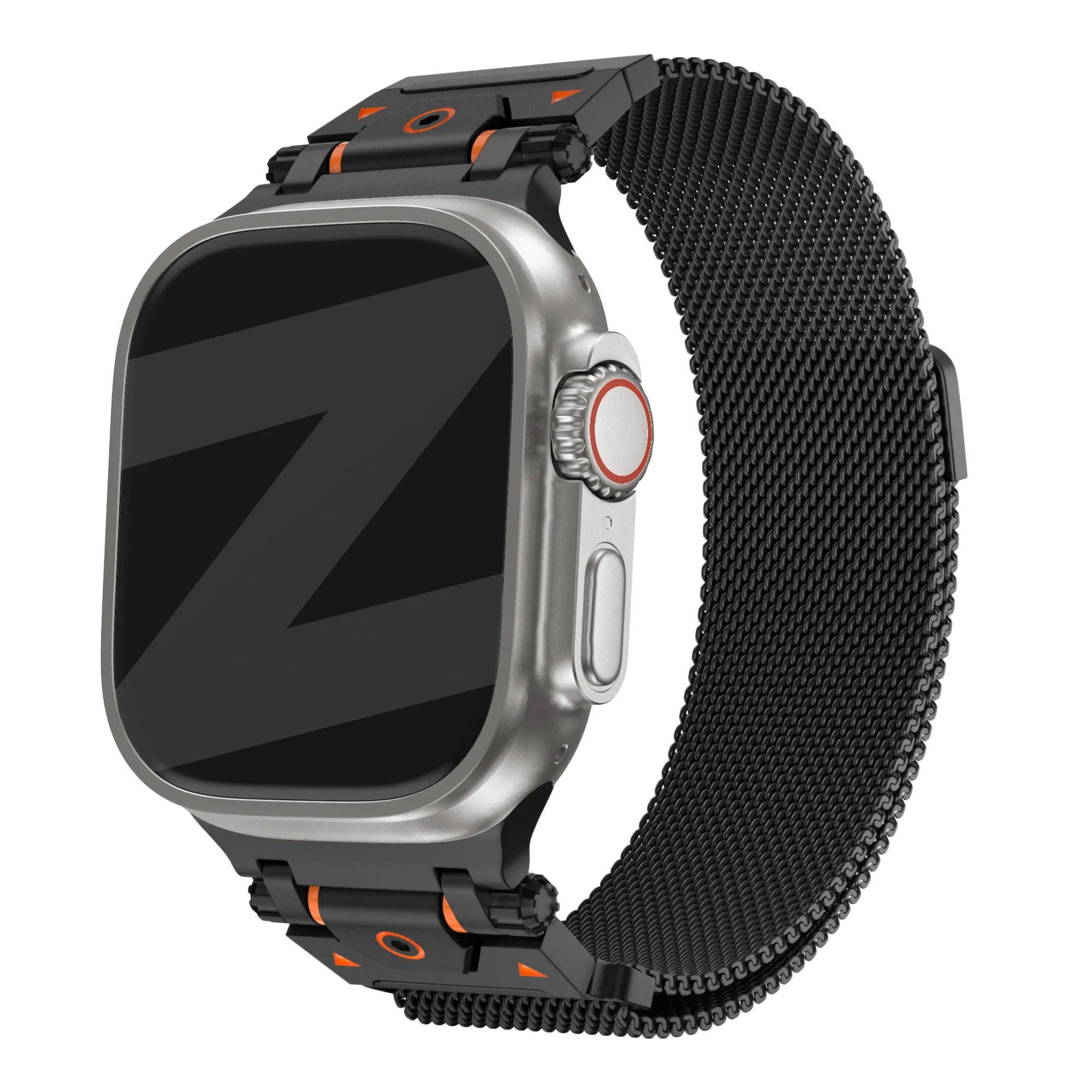 Bandz Bracelet milanais Loop rigide Apple Watch (noir)