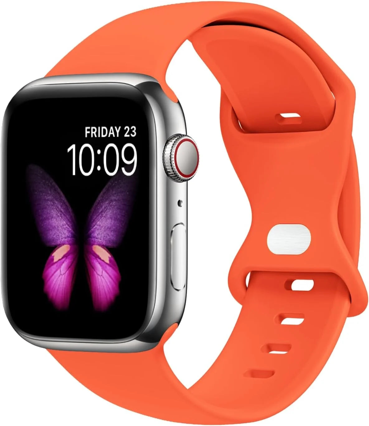 Bracelet silicone 'Classic' Apple Watch (orange)