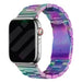 Bracelet acier Apple Watch (arc-en-ciel)