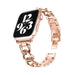 Bracelet chaîne acier Apple Watch (or rose)