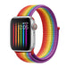 Bracelet nylon Apple Watch (arc-en-ciel)
