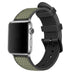 Bracelet hybride nylon Apple Watch (vert)