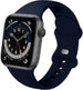 Bracelet Apple Watch silicone (bleu foncé)