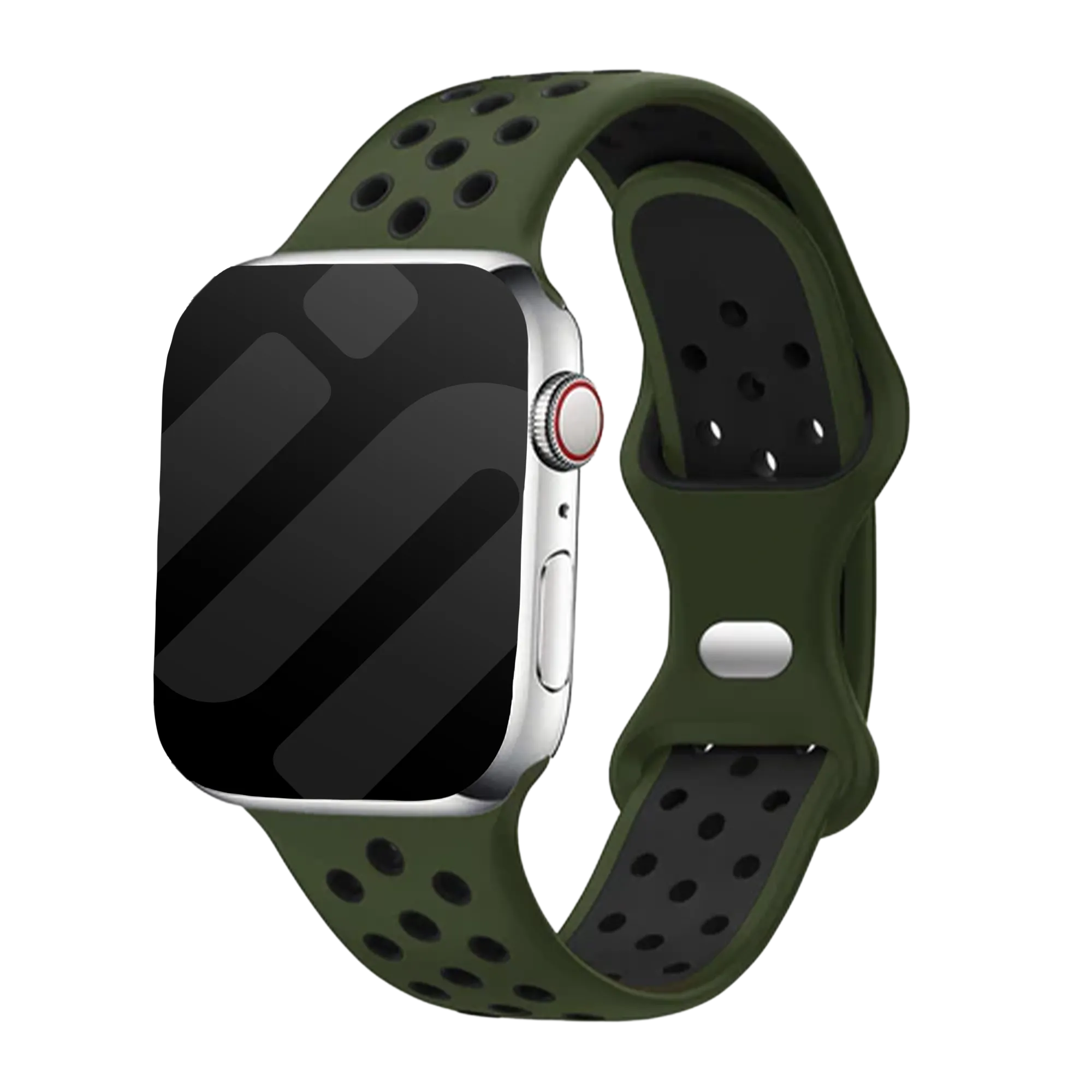 Apple Watch Sport Strap Classic (Olive/Black)