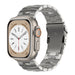 Bracelet titane grain Apple Watch Ultra (argent)