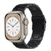 Bracelet titane grain Apple Watch (noir)