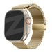 Bandz Bracelet milanais boucle en P Apple Watch Ultra (or)