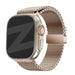 Bandz Bracelet Milanais Loop avec P-buckle Apple Watch (or rose)