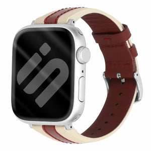 hybrid leather band for apple watch