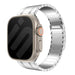Bracelet acier magnétique premium Apple Watch (argent)