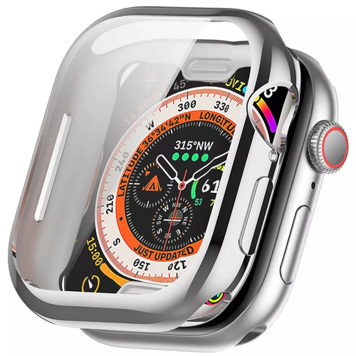 Coque TPU Apple Watch 10 & 11 (argenté)