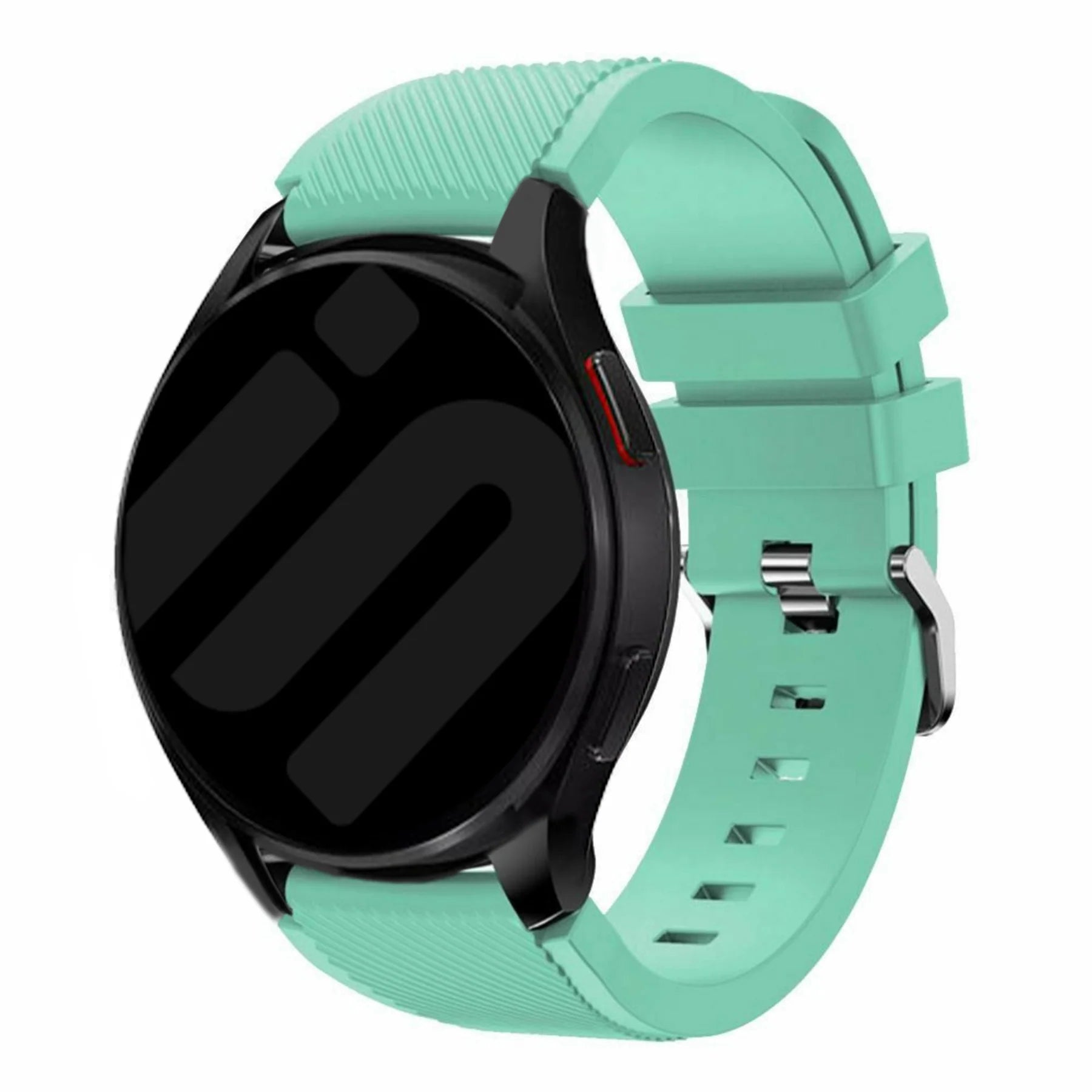 Bracelet silicone sergé Amazfit Bip U (Pro) (aqua)