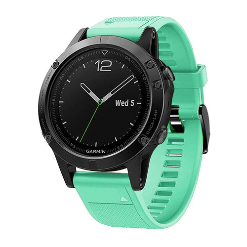 Bracelet silicone Garmin Forerunner 970 (aqua)