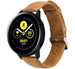 Bracelet cuir Samsung Galaxy Watch Active (marron)