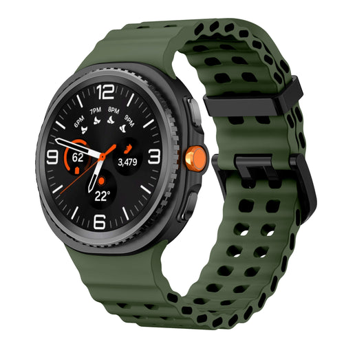 Samsung Galaxy Watch 9 - 40mm Ocean Strap (Green)