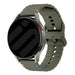 Bracelet silicone ondulé Coros Pace 4 (vert militaire)