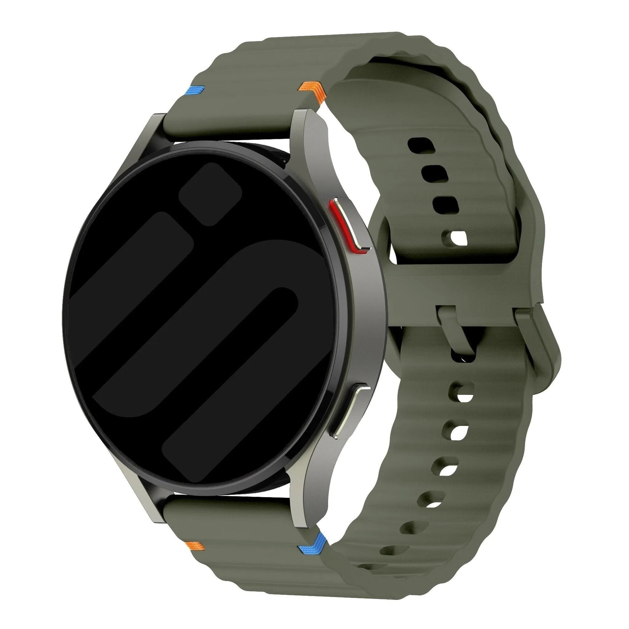 Suunto 9 Peak Pro Wave Silicone Strap (Army Green)