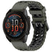 Bracelet sport ondulé Amazfit T-Rex Ultra 2 (vert militaire/multicolore)