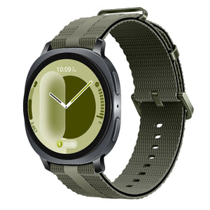 galaxy watch 8 silicone band army green