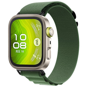 Bracelet Alpine nylon Huawei Watch Fit 5 Pro (vert militaire)