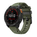 Bracelet silicone race Garmin Forerunner 955 (vert militaire)
