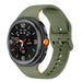 Bracelet silicone Samsung Galaxy Watch 8 Classic (vert militaire)