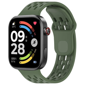 Bracelet air silicone Redmi Watch 4 (vert militaire)