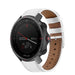 Bracelet cuir Amazfit GTR 3 (Pro) (blanc)