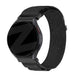 Bandz Samsung Galaxy Watch 46mm Alpine Nylon Strap (Black)
