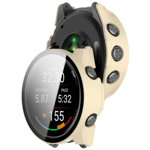 Garmin Forerunner 570 - 42mm Hard Case with Glass (Beige)