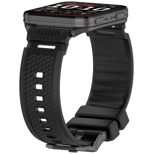 Bracelet silicone Coros Apex 4 - 46mm (noir)