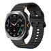 Samsung Galaxy Watch Ultra 2 Wave Silicone Strap (Black)