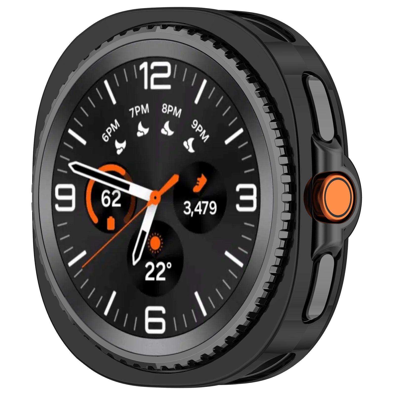 Funda TPU Samsung Galaxy Watch 8 Classic (noir)