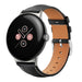 Bracelet cuir Google Pixel Watch 4 - 45mm (noir)