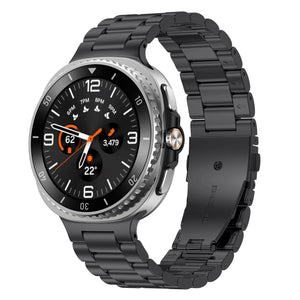 Bracelet acier Samsung Galaxy Watch 8 Classic (noir)