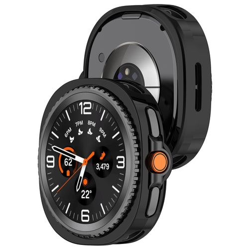 Coque TPU Samsung Galaxy Watch 8 Classic (noir)