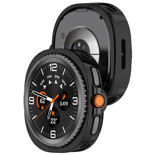 Coque TPU Samsung Galaxy Watch 8 Classic (noir)