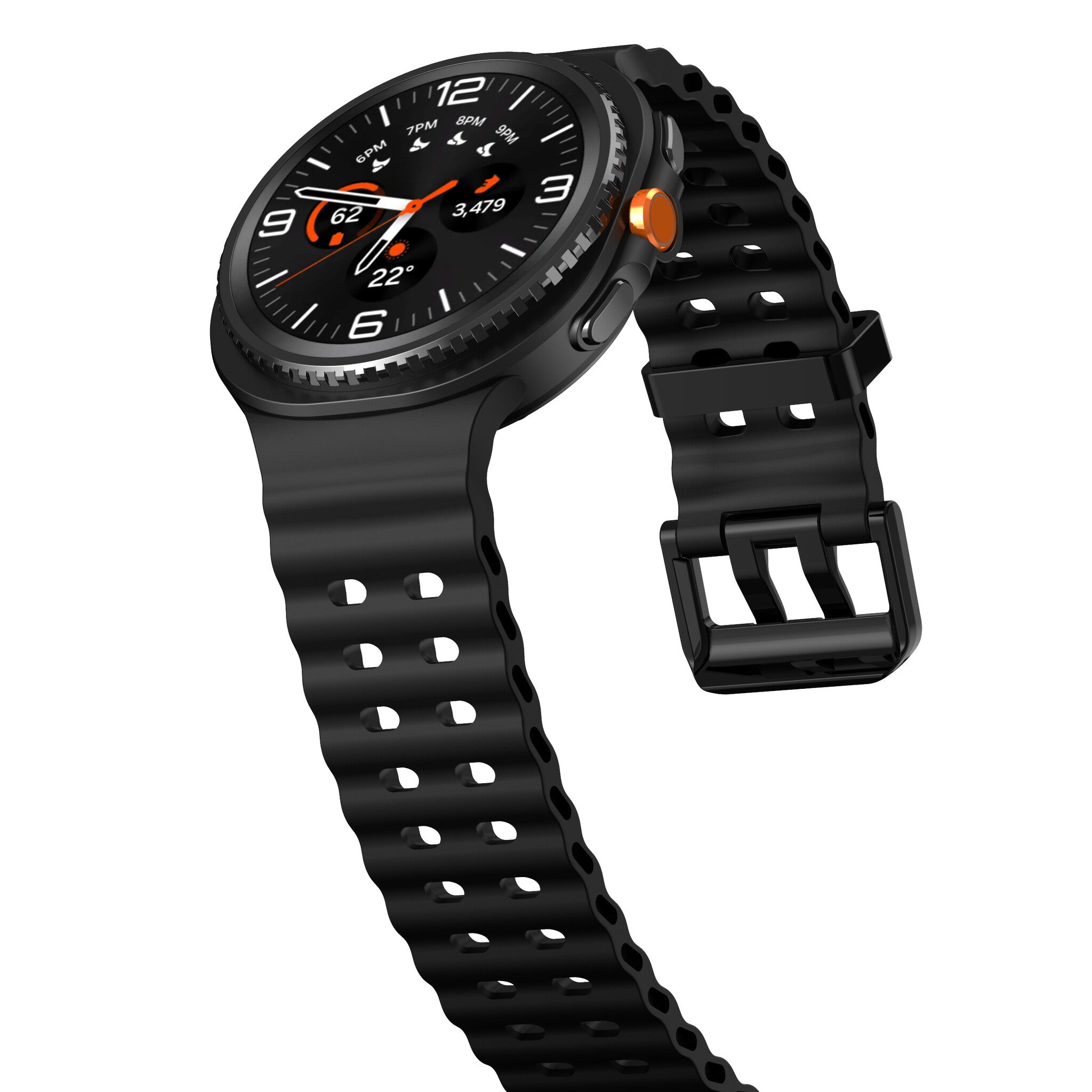 Bracelet Ocean Samsung Galaxy Watch 9 - 44mm (noir)