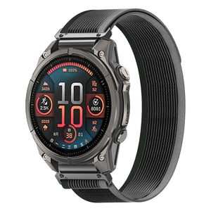 Bracelet trail loop premium Garmin Fenix 8 - 47mm (noir/vert)