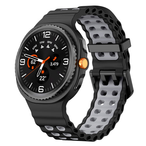 Bracelet Ocean Samsung Galaxy Watch 9 - 40mm (noir/gris)