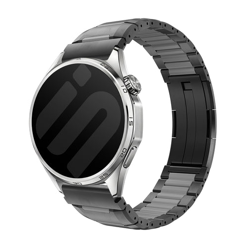 Coros Pace 3 'One Push' Steel Hybrid Strap (Black/Grey)