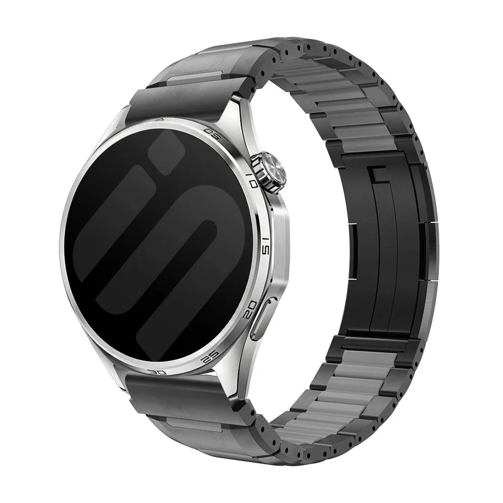 Oppo Watch X3 'One Push' Steel Hybrid Strap (Black/Grey)