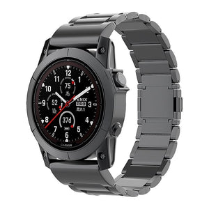 Bracelet titane magnétique Garmin Descent MK3i - 51mm (noir)