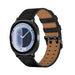 Bracelet cuir à double épingle Samsung Galaxy Watch 9 - 44mm (noir)