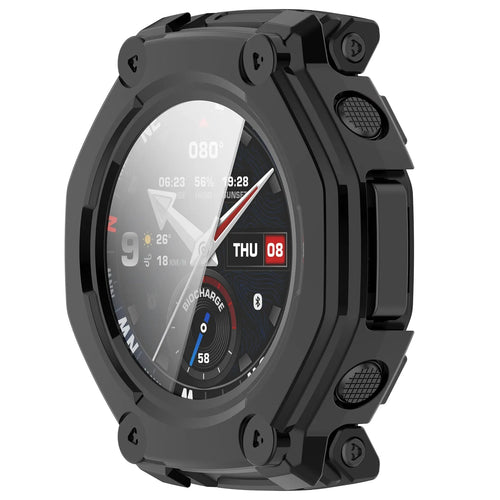 Coque en verre Amazfit T-Rex 3 Pro - 44mm PC (noir)