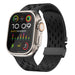 Bracelet silicone air avec P-buckle pour Apple Watch (noir)