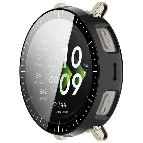 Amazfit Active 3 Premium PC Case with Glass (Black)